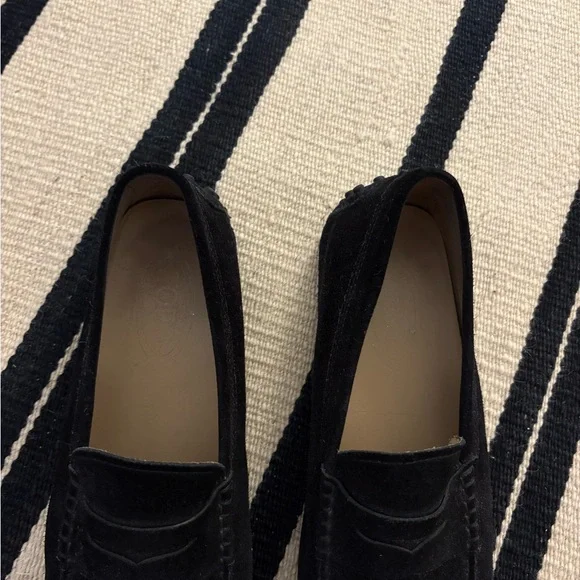 Tod's Classic Black Suede Loafers - Picture 2 of 5